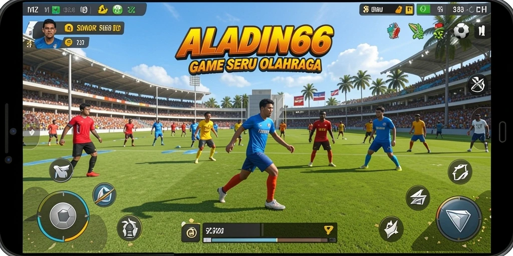 Screenshot ALADIN66 menampilkan gameplay seru dalam cabang olahraga.