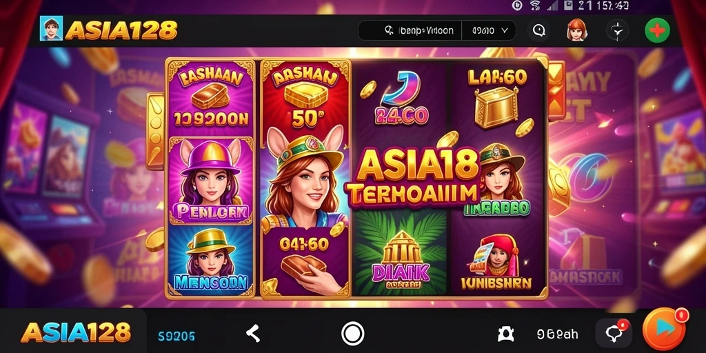 Screenshot gameplay <strong>ASIA128</strong> yang menarik dengan tampilan Slot yang mengesankan.