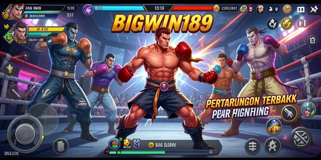 Tangkapan layar BIGWIN189 menampilkan aksi pertarungan yang mendebarkan dan grafik yang menawan.