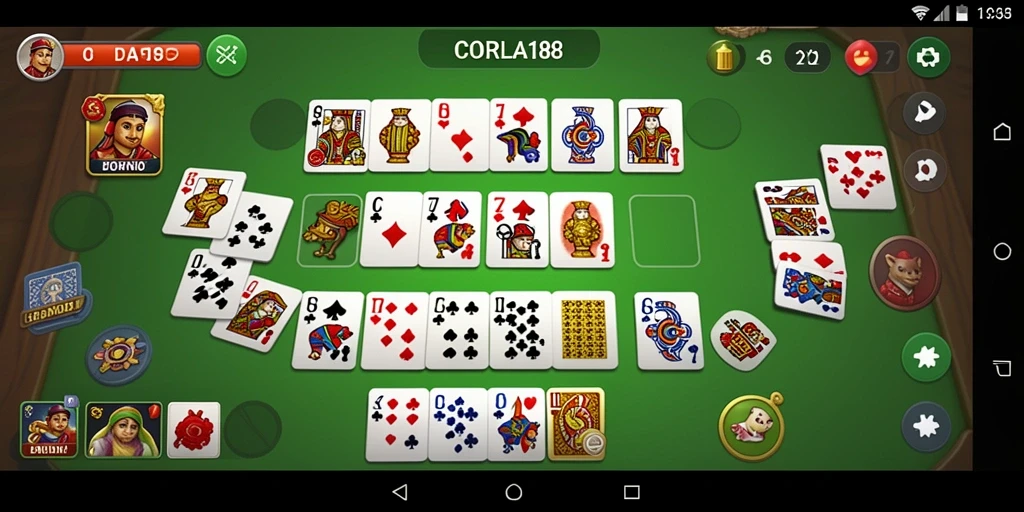 Tampilan gameplay seru dalam CORLA188 yang menggugah semangat bermain.