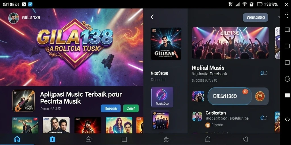 Tangkapan layar GILA138 menampilkan antarmuka pengguna yang menarik dan intuitif.