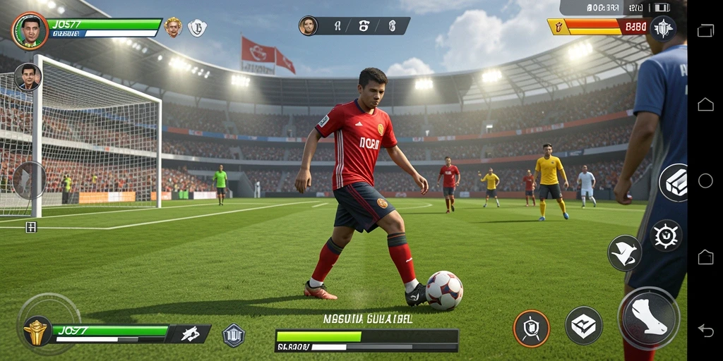 Tampilan gameplay JOS77 dengan aktivitas olahraga seru.