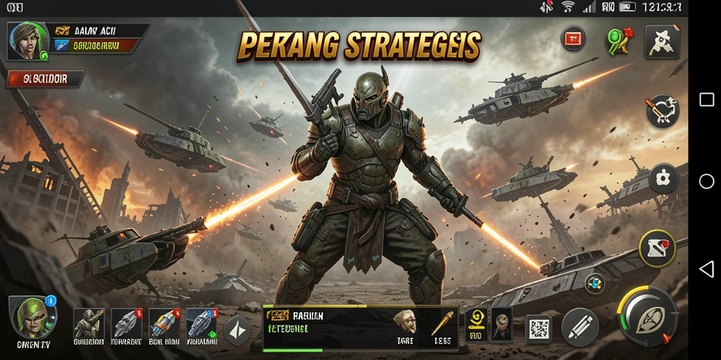 Tampilan gameplay seru di OKIDR dengan aksi tembak-menembak yang mendebarkan.