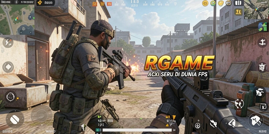 Tampilan gameplay RPGAME yang menegangkan dan penuh aksi.