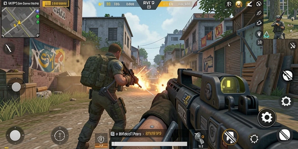 Tampilan gameplay RVIP2 yang mendebarkan dan penuh aksi.