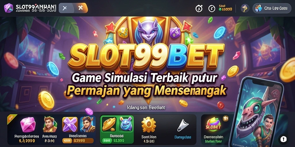Tampilan gameplay menarik dan interaktif dari SLOT99BET.