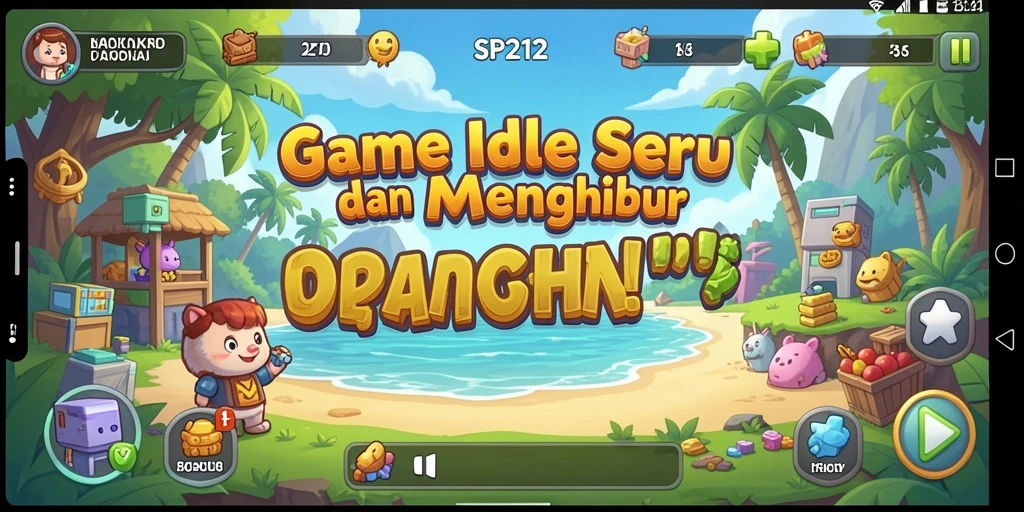 Tampilan menarik dari game Idle SP212 yang seru dan mengasyikkan.