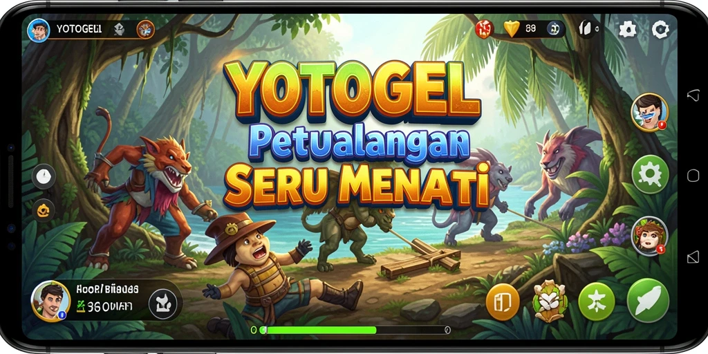 Screenshot YOTOGEL menampilkan petualangan seru di hutan